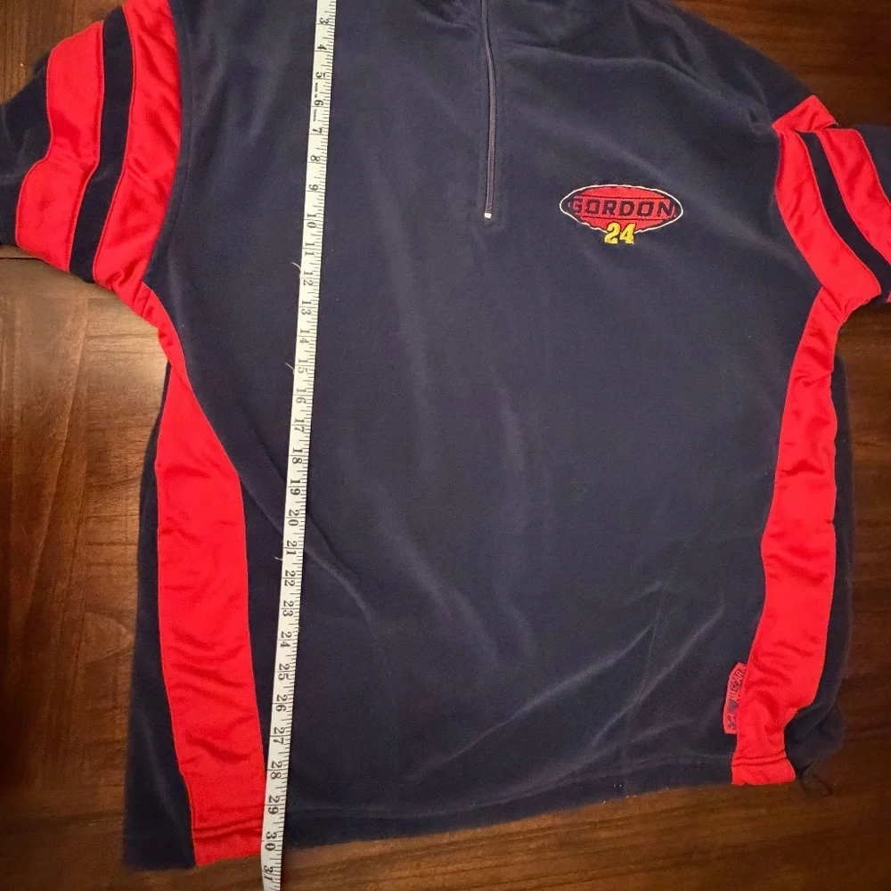 Vintage Chase Authentics Jeff Gordon Nascar Racing Fleece, Size XL